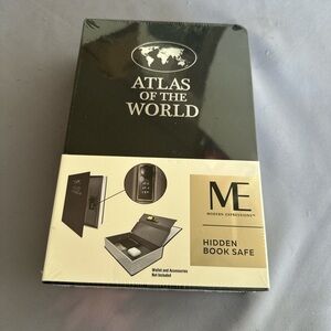 Modern Expressions Black Hidden Book Safe